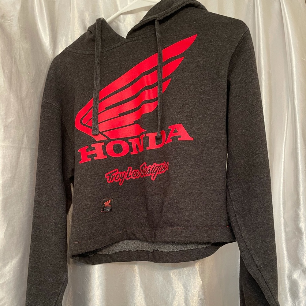 Honda cropped hoodie
